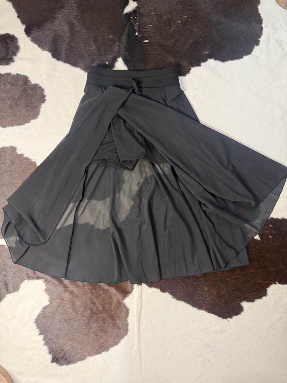 Sheer Skirt with Shorts Attached